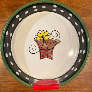 Deep Pie Plate NWT
